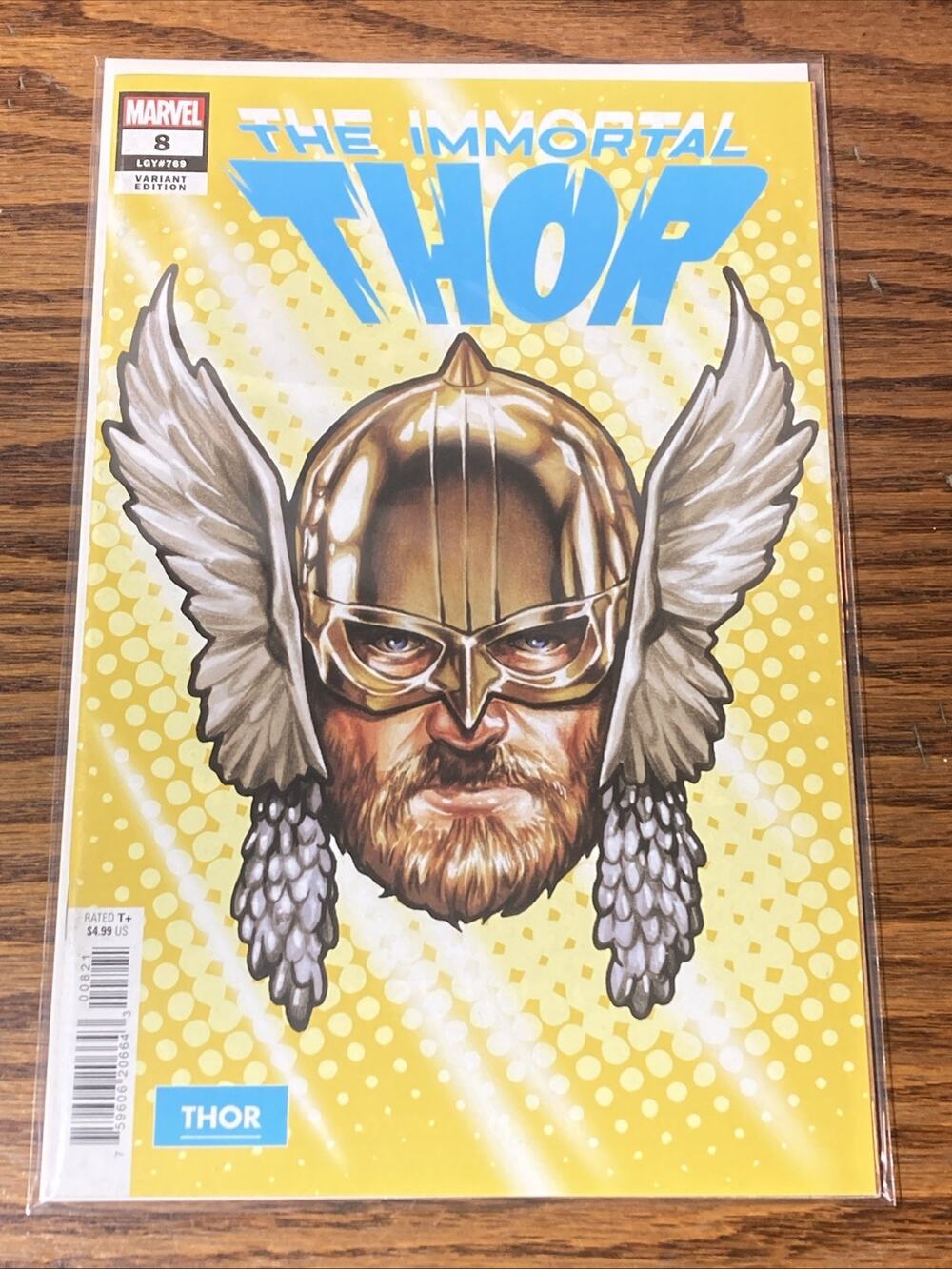 Immortal Thor #8 Mark Brooks Headshot Variant Comic Book First Print